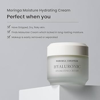 Amazon.com: Heimish Moringa Ceramide, Hyaluronic Hydrating Cream